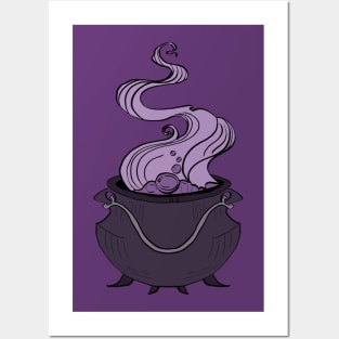 Spooky Cauldron Posters and Art